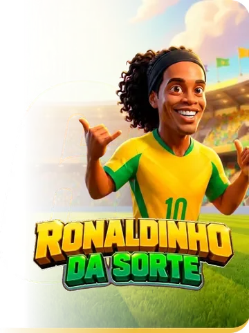 Ronaldinho da Sorte, 6º no Top 10 do lobby da Vai de Bet