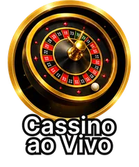 Ícone “Cassino ao Vivo” do menu da Vai de Bet: roleta