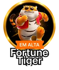 Ícone “Fortune Tiger” do menu, com selo “Em alta”